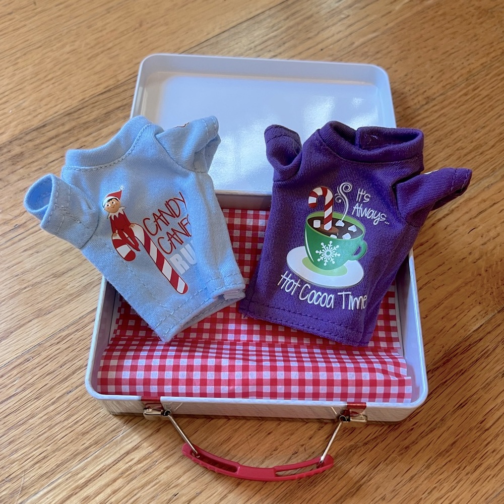 Elf on the Shelf Clothing and Suitcase